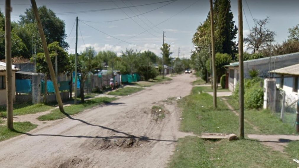 En este vecindario ocurrió el homicidio de Claudio Juárez.