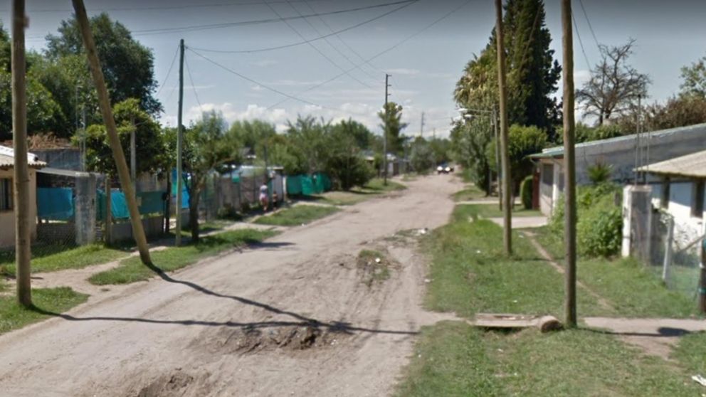 En este vecindario ocurrió el homicidio de Claudio Juárez.