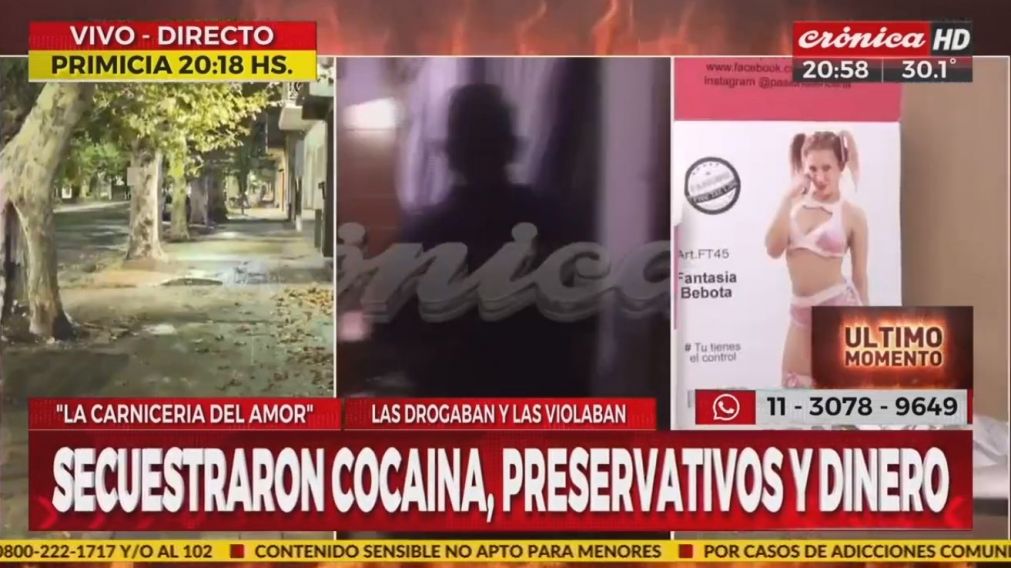 Allanaron una vivienda de La Plata donde funcionaría un prostíbulo.