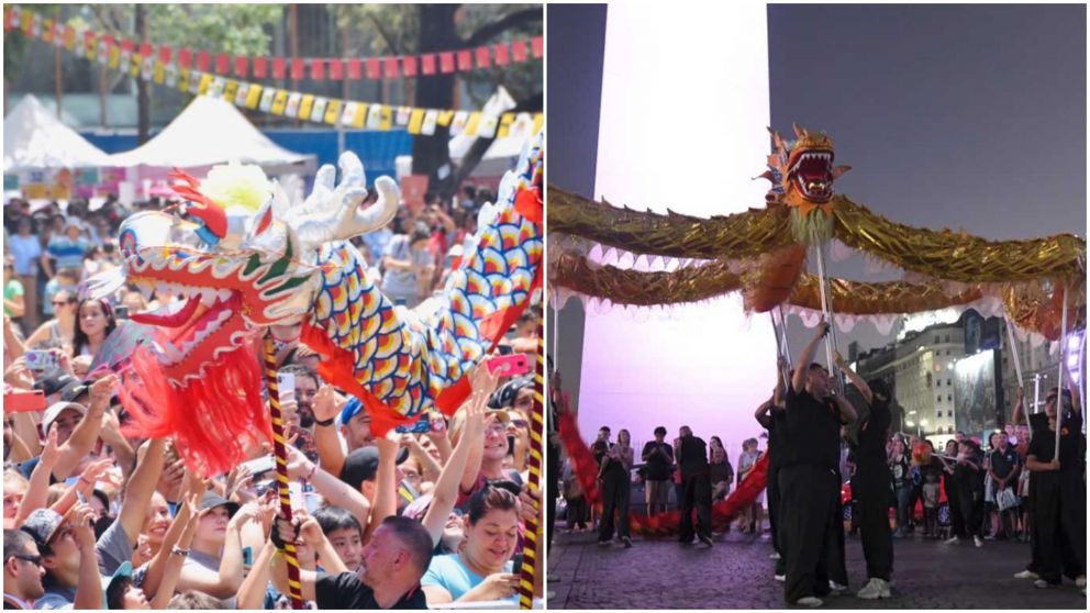 Festejos por el Año Nuevo Chino en diferentes barrios porteños.