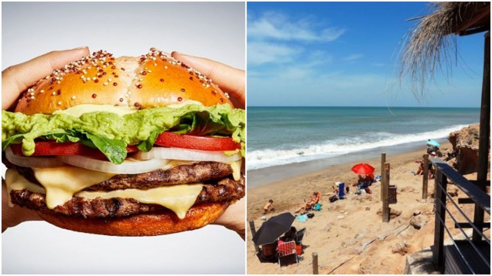Cadena de comida rápida ofrece hamburguesas por limpiar playas bonaerenses (Instagram/@turismomardelplata).