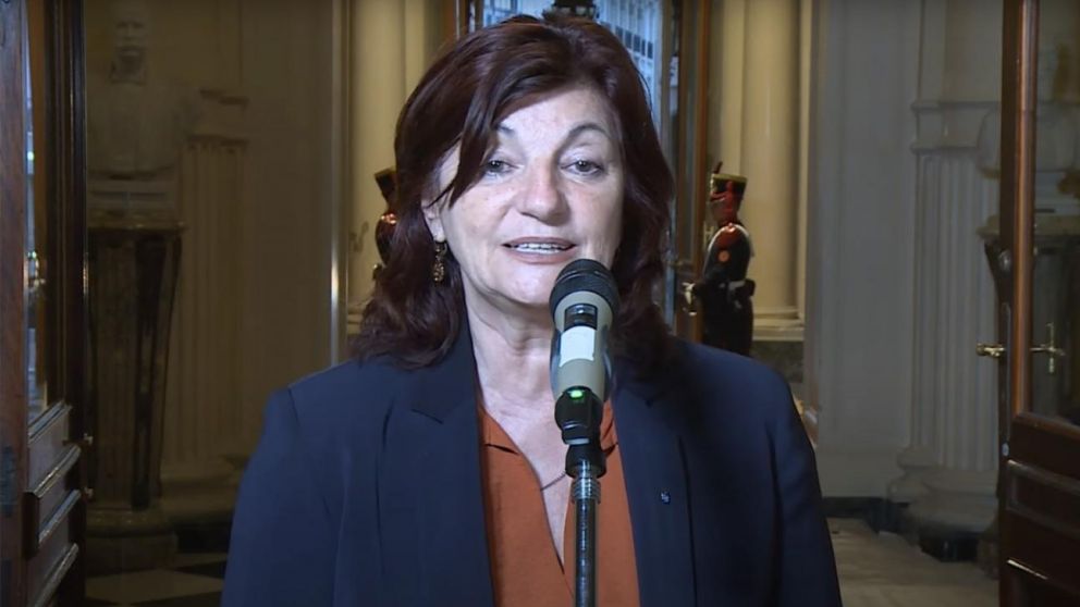 Raquel Olmos también tuvo un párrafo aparte para la oposición (Archivo).