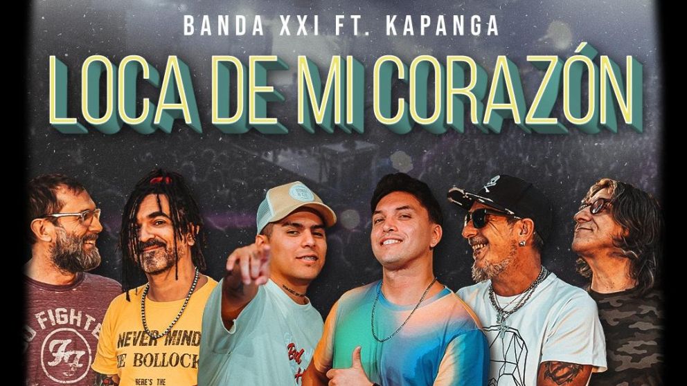BANDA XXI presenta su último sencillo “Loca de mi corazón” junto a Kapanga