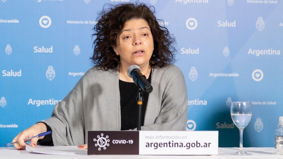 Carla Vizzotti dijo que las vacunas comenzarán a llegar el martes venidero (Archivo).