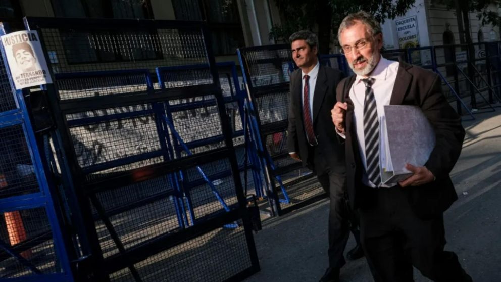 Gustavo Garc�a y Juan Manuel D�vila, los fiscales del caso Fernando B�ez Sosa.