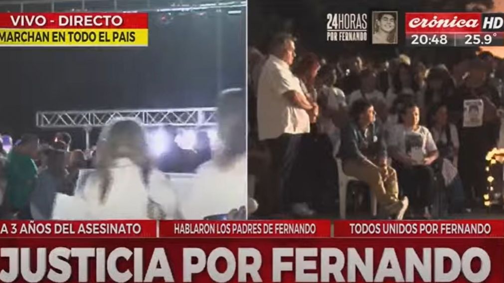 Se replican los homenajes para Fernando Báez Sosa en todo el país.