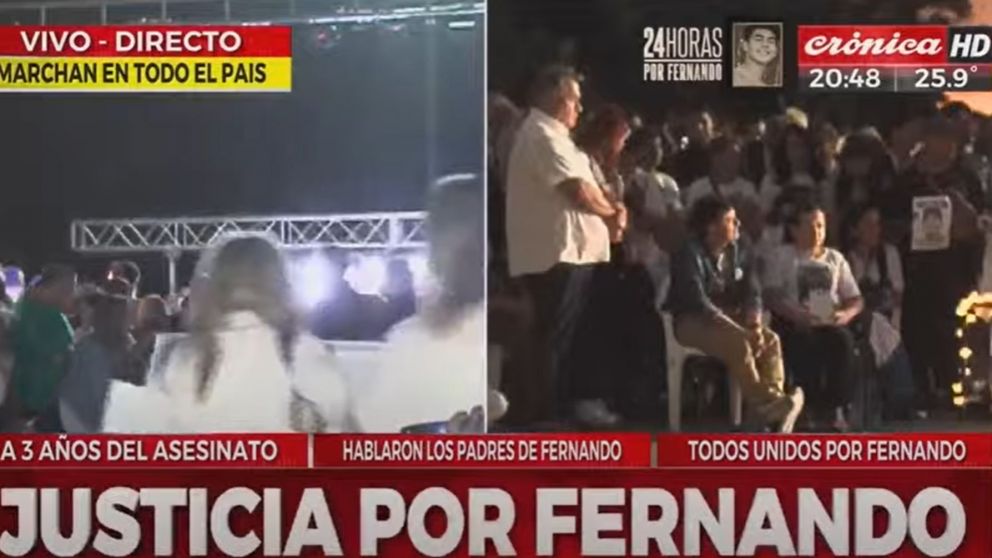 Se replican los homenajes para Fernando Báez Sosa en todo el país.
