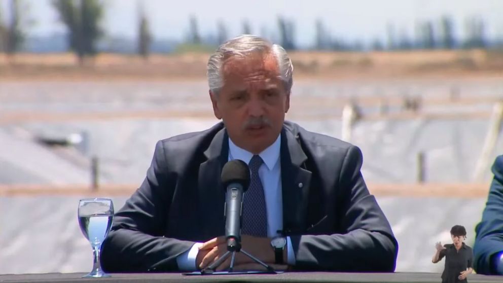 Alberto Fern�ndez en Mendoza.