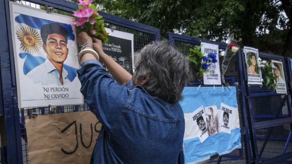 Este miércoles se cumplen tres años del crimen de Fernando Báez Sosa (Télam).