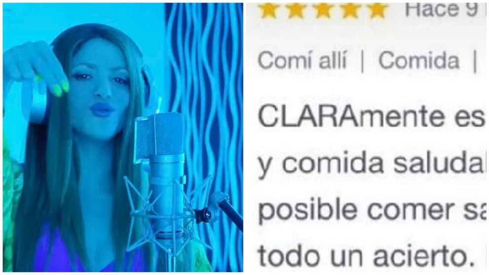Us� la letra que Shakira le dedic� a Piqu� para hacer una rese�a y se volvi� viral.