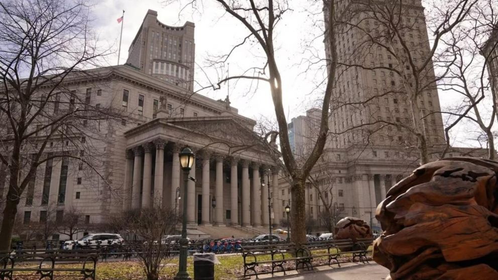 La Corte de Nueva York donde declararon los testigos argentinos.