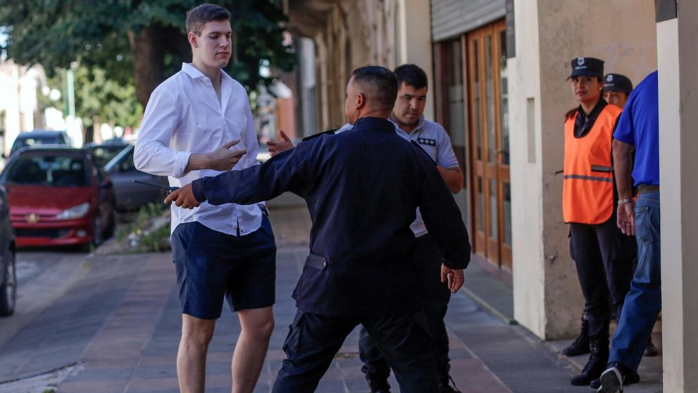 Pablo Ventura, el remero de Zárate, falsamente acusado por los rugbiers juzgados por el crimen de Fernando Báez Sosa (Télam).