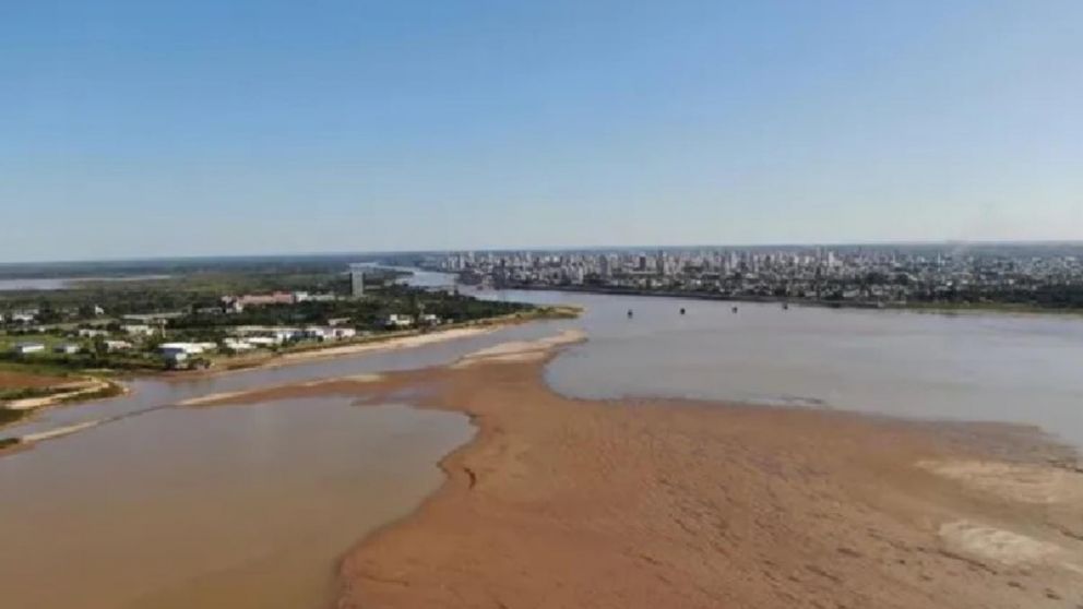 La situación actual en el río Paraná “es preocupante” por el bajo nivel de caudal existente.