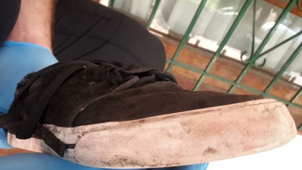 Las figuras geométricas analizadas corroboraron que la herida en el rostro de Fernando era "en un todo coincidente" con el modelo de zapatilla que llevaba Maximiliano Thomsen.