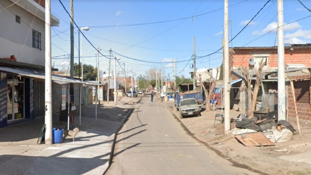 El barrio donde ocurrió homicidio de Julio César Frías.