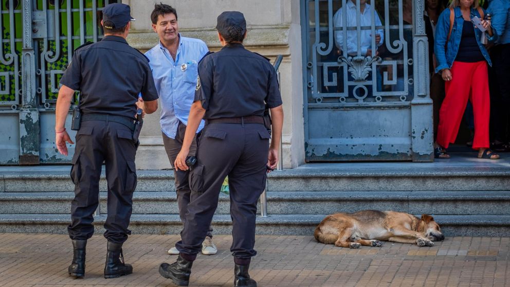 El juicio por el crimen de Fernando Báez Sosa se lleva a cabo en la ciudad de Dolores (Télam).
