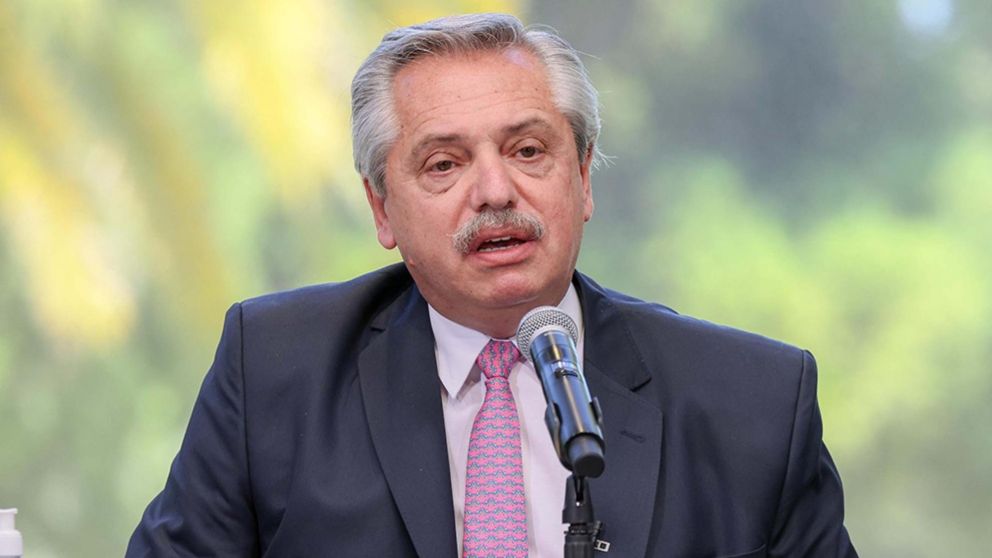 El presidente Alberto Fernández (Archivo).