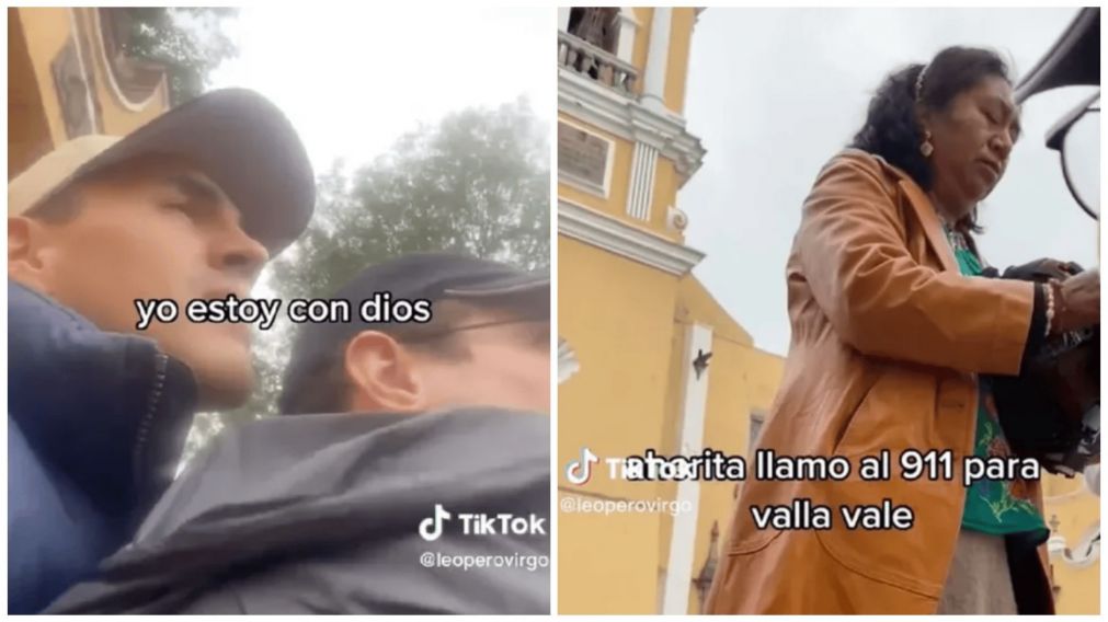 Pareja gay sufrió un ataque homofóbico en México y el momento es viral en las redes sociales (TikTok/@leoperovirgo).