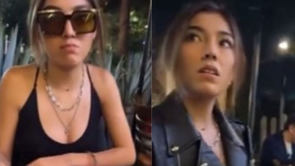 La joven se ofendi� por tener que pagar la mitad de la cuenta.��