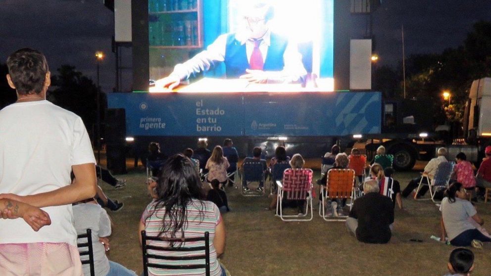 Se trata de la versión estival del programa "El Estado en tu barrio" de la Jefatura de Gabinete de la Nación (Archivo).