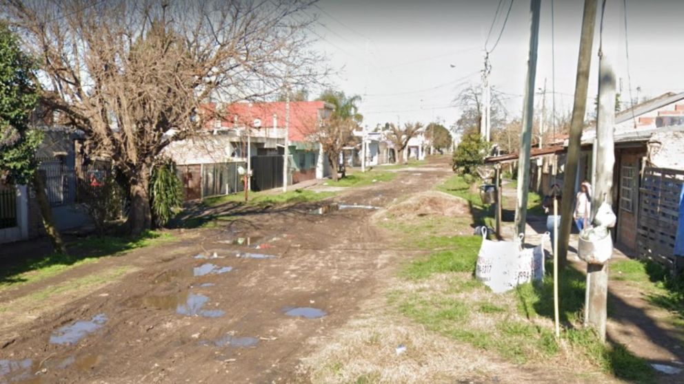 Acá, en este vecindario, fue encontrado el cuerpo sin vida de Fabián Oscar Cerizzi.