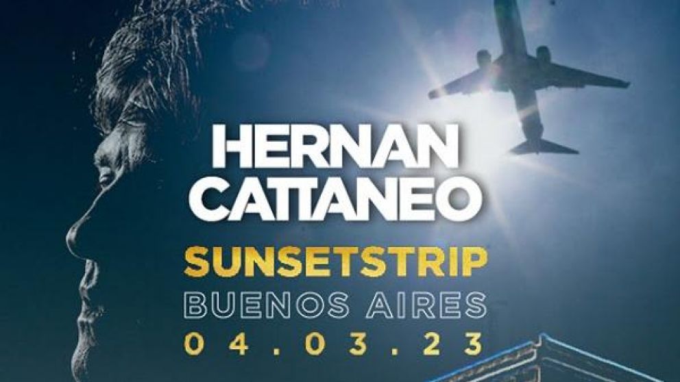 Hernán Cattáneo vuelve con su Sunsetstrip