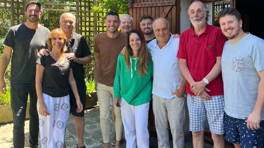 Néstor Grindetti lleva su lema "Cercanía y gestión" a la Costa Atlántica.