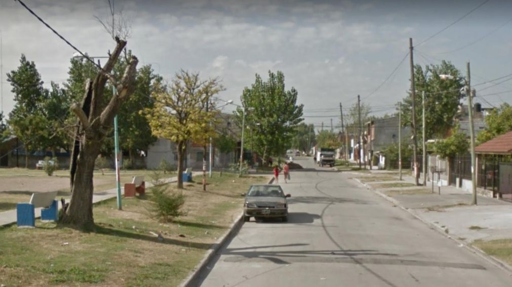En este barrio sucedi� el crimen de Cristian Nahuel Vega.