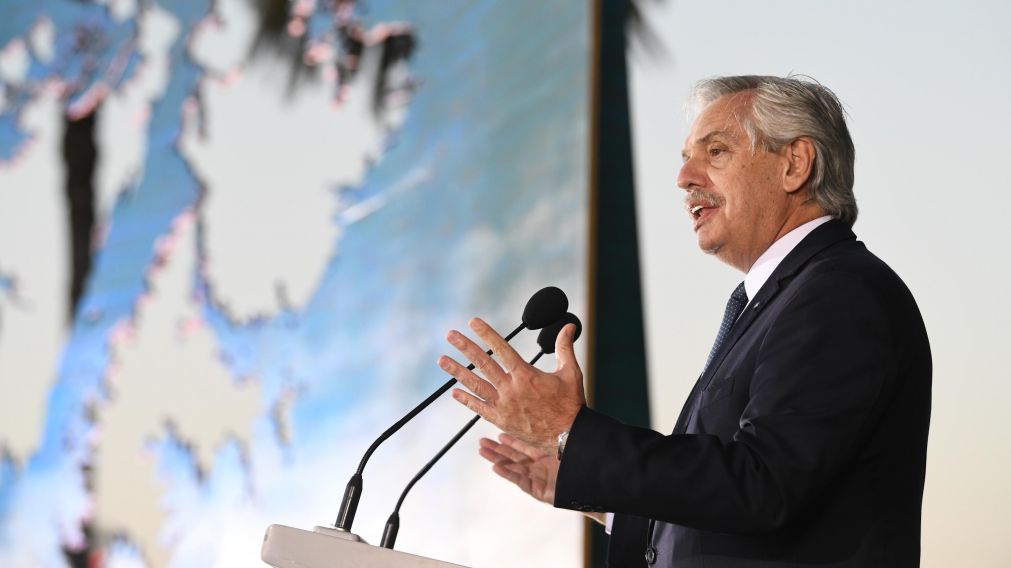 El Presidente encabezó un acto en conmemoración de la ocupación de las Islas Malvinas.