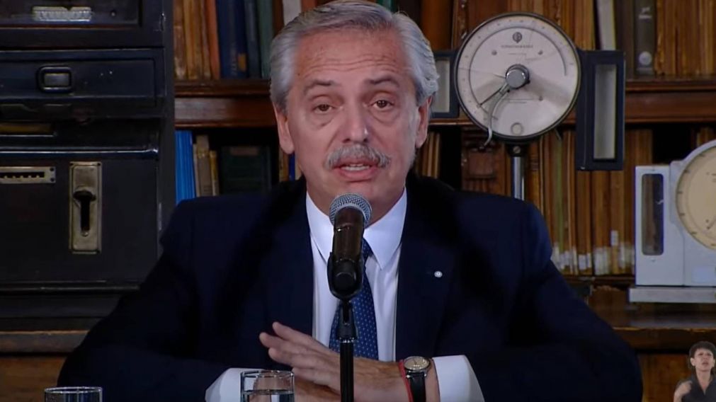 Alberto Fernández inaugura obras para la Red Federal de Genómica en el Instituto ANLIS Malbrán.