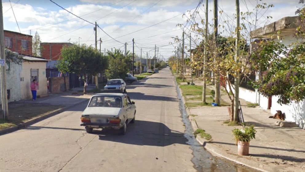 Acá, en este vecindario, sucedió la fatal disputa barrial.