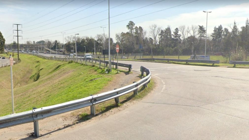 Acá, en esta zona, sucedió el confuso episodio callejero.
