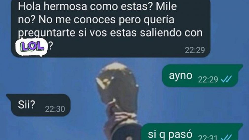 �No me conoc�s, pero��: una manicura le hizo una pregunta sobre su novio por WhatsApp y qued� petrificada.