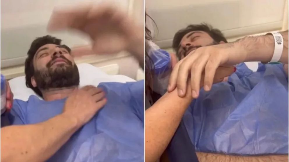 Un paciente se despertó de la anestesia cantando y alentando por la selección Argentina (Imagen captura vídeo).