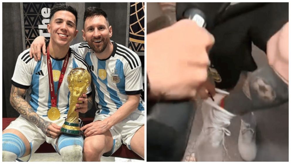 La historia de Lionel Messi y su amuleto rojo en el Mundial Qatar 2022.