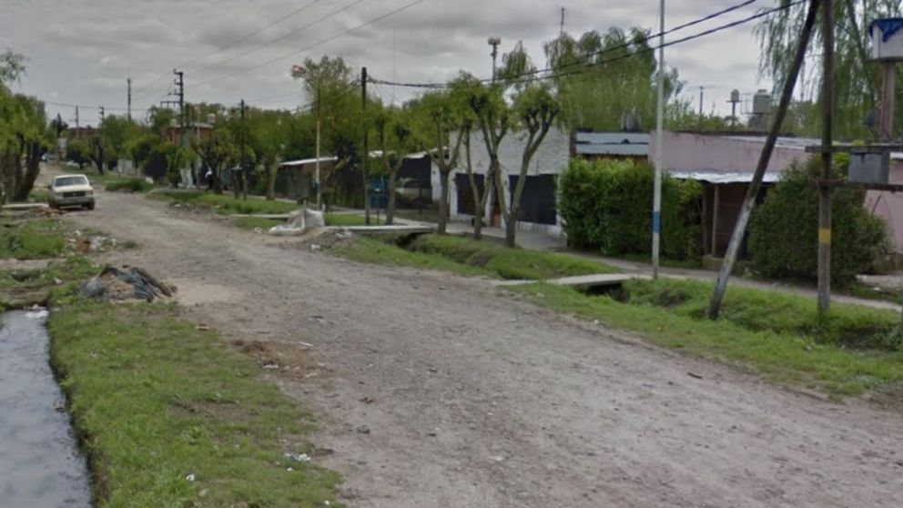 Acá, en este vecindario, fue hallado el cuerpo sin vida del individuo.
