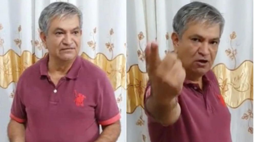 La furia del hombre por el regalo que recibió en Navidad.