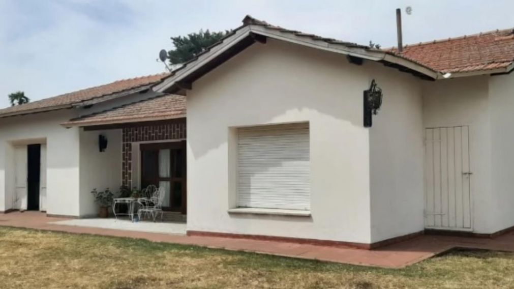 En esta casa residía Isabel Alvarez, de 81 años (Gentileza La Nueva Provincia).