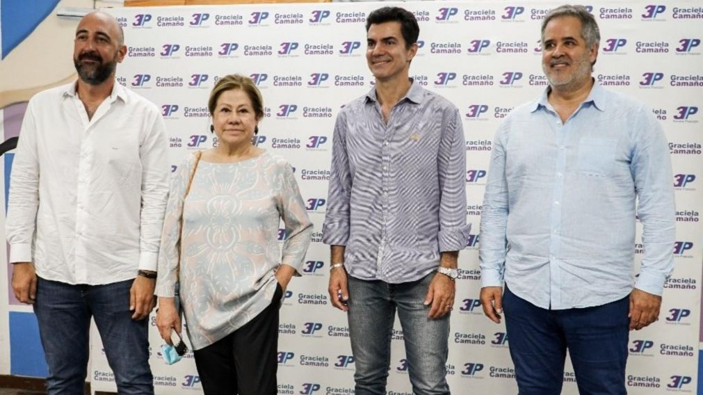 Cama�o oficializ� su candidatura a gobernadora bonaerense.