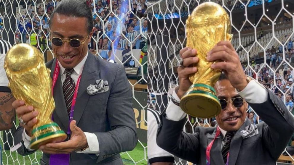 El famoso chef Salt Bae deberá cumplir una increíble promesa tras el título de la Selección en el Mundial (Imagen Instagram).
