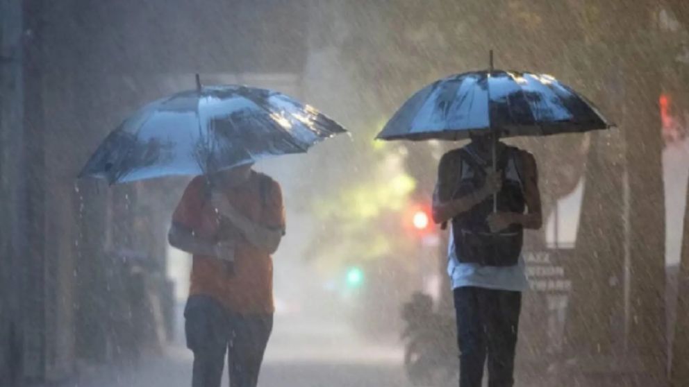 Alerta amarilla por fuertes tormentas y caída de granizo para cinco provincias (Imagen ilustrativa).