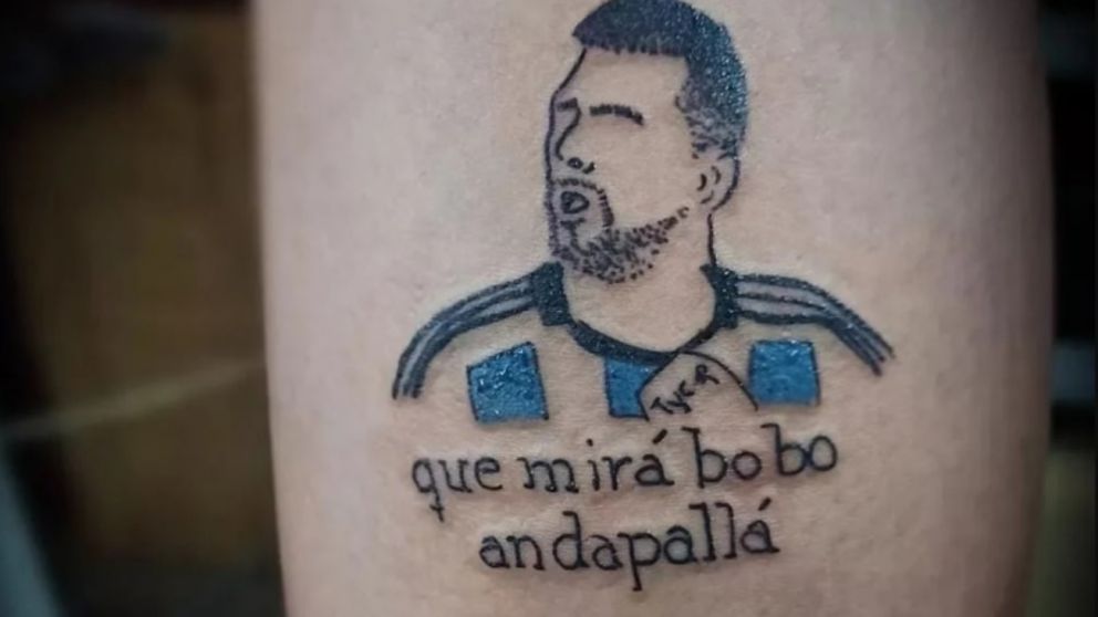 El 10 de Messi, con el formato utilizado en la camiseta oficial de Qatar 2022, es el tatuaje que más se repite en Instagram, Tik Tok y Twitter.