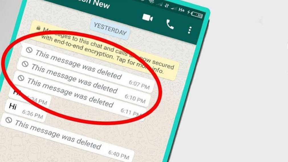 WhatsApp suma una nueva opción para los mensajes eliminados.