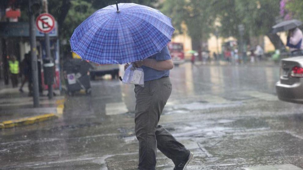 Alerta meteorológica nivel amarillo por fuertes tormentas y vientos en cinco provincias (Imagen ilustrativa).