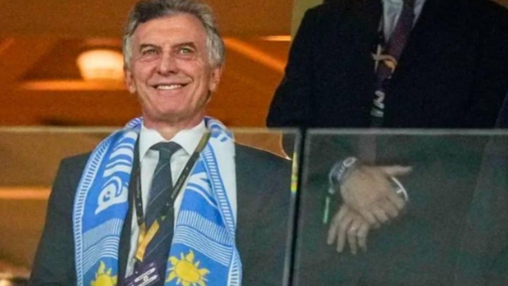 El ex mandatario estuvo presente en la final entre Argentina y Francia.
