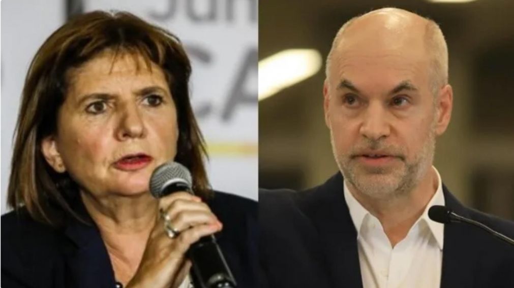 Patricia Bullrich apuntó contra Horacio Rodríguez Larreta (Archivo).