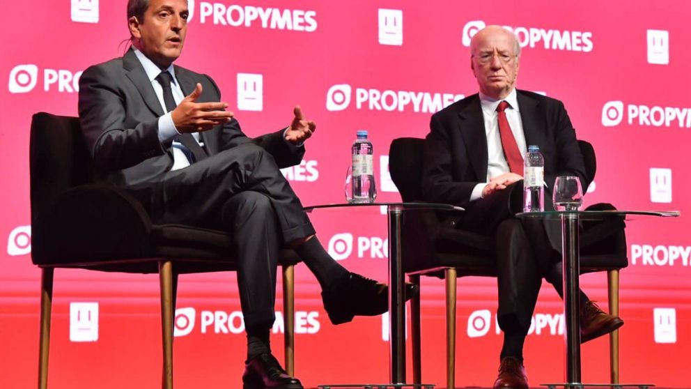 Principales conceptos de Sergio Massa en seminario Propymes 2022, en La Rural.