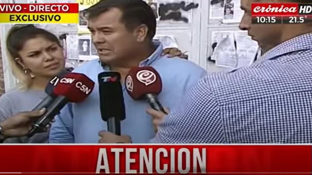 Hilario Escalante, el papá de uno de los dos jóvenes desaparecidos, habló con la prensa por primera vez.