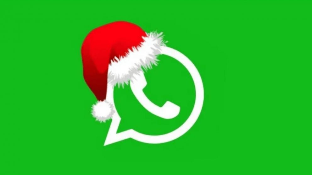 WhatsApp: de esta manera se le coloca el gorro de Navidad al ícono de la platafoma.