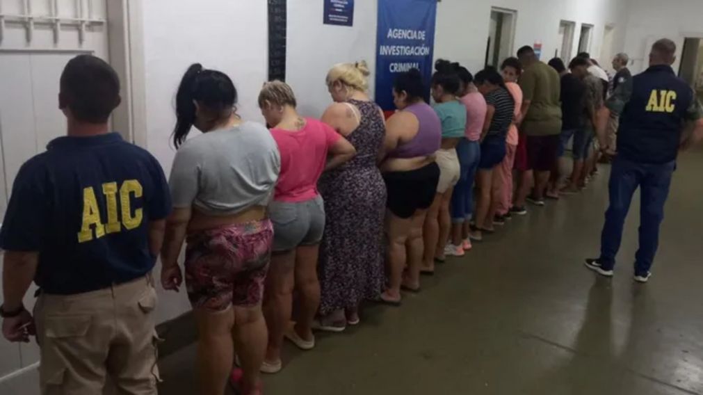 Los detenidos tras 24 allanamientos en Rosario y alrededores.